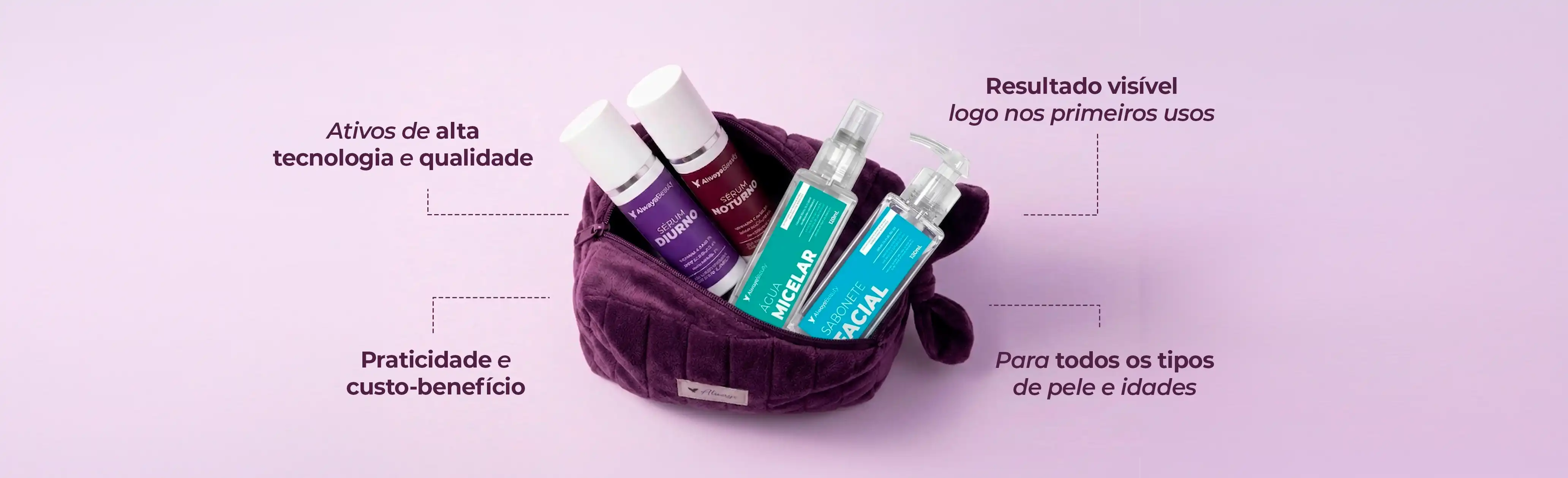 Kit completo Always Beauty